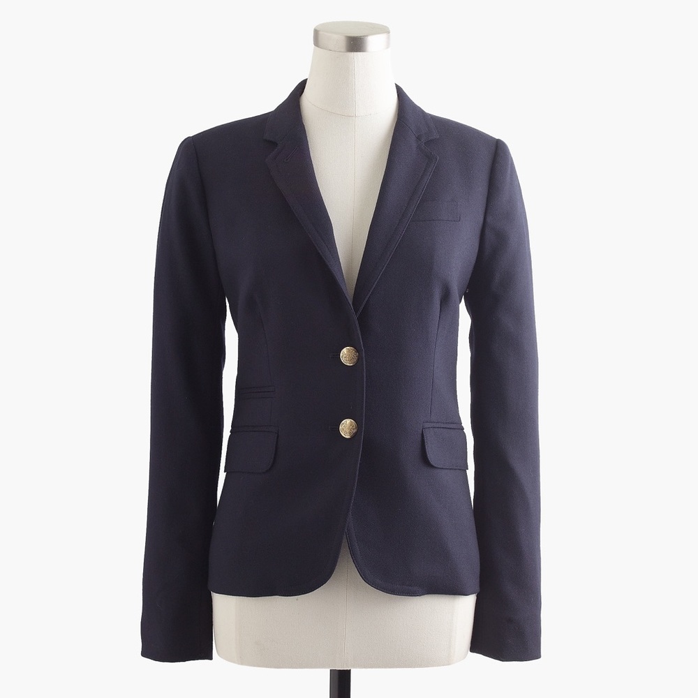 J. Crew Classic schoolboy blazer in navy